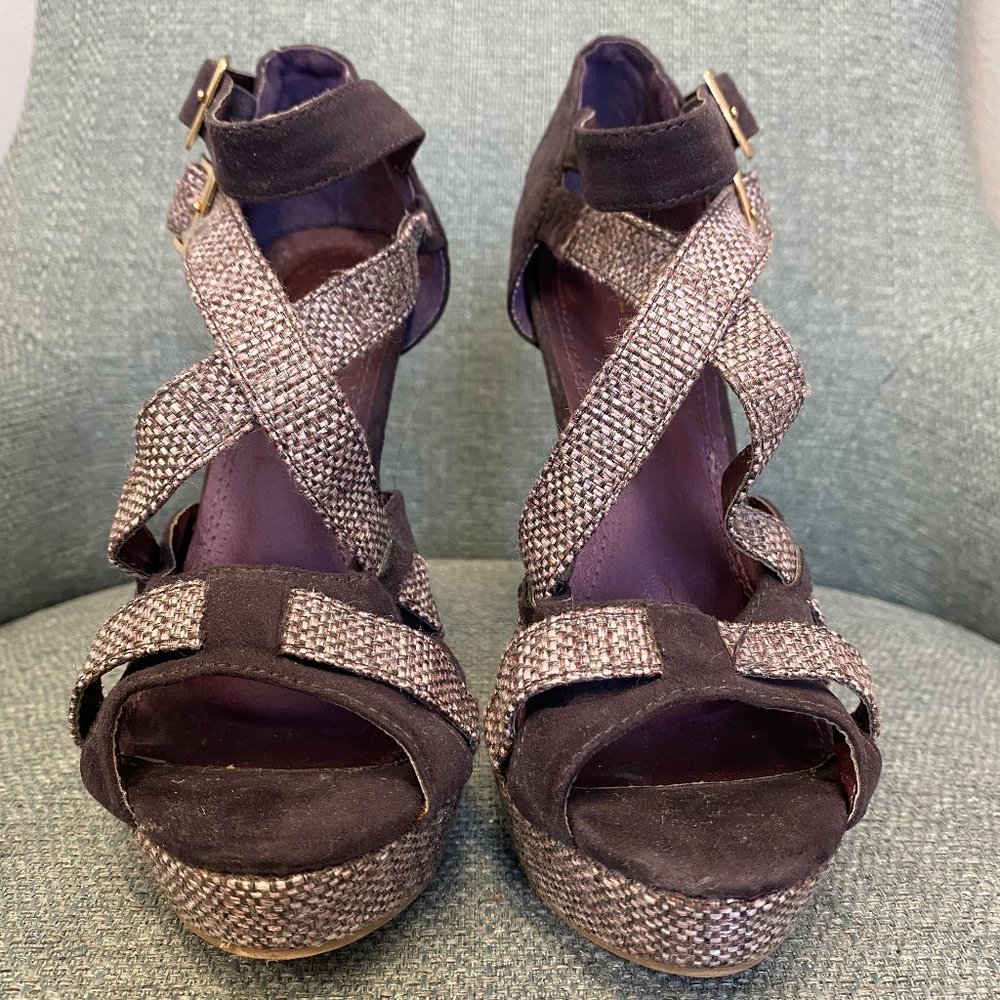 Purple Platform Heel